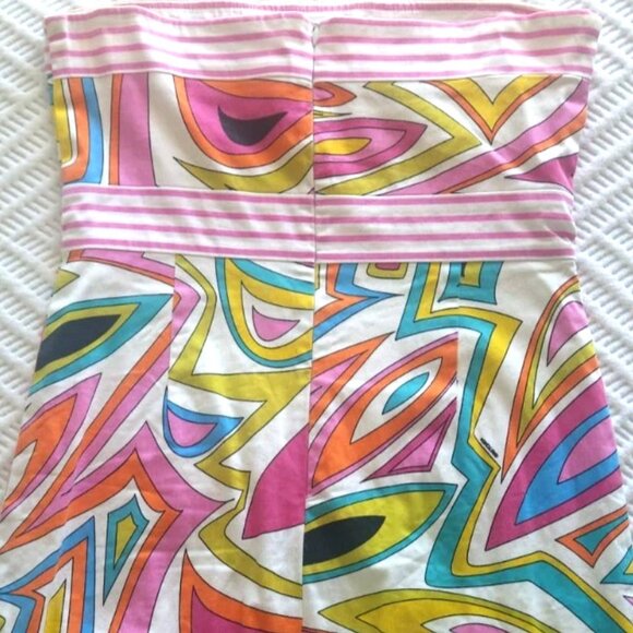 Limited Edition GRETCHEN SCOTT Mini Dress Corset Graphic Print Sleeveless M $219 - Picture 7 of 12